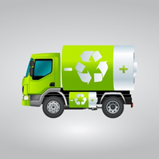 Caminhão Reciclagem